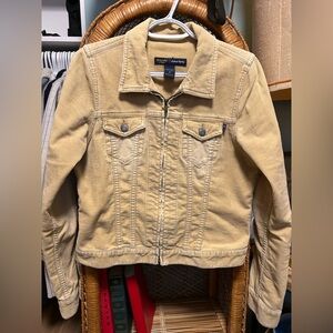 A&F y2k Cord Zip Jacket